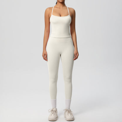 Back Tight Exercise Yoga Clothes Suit
