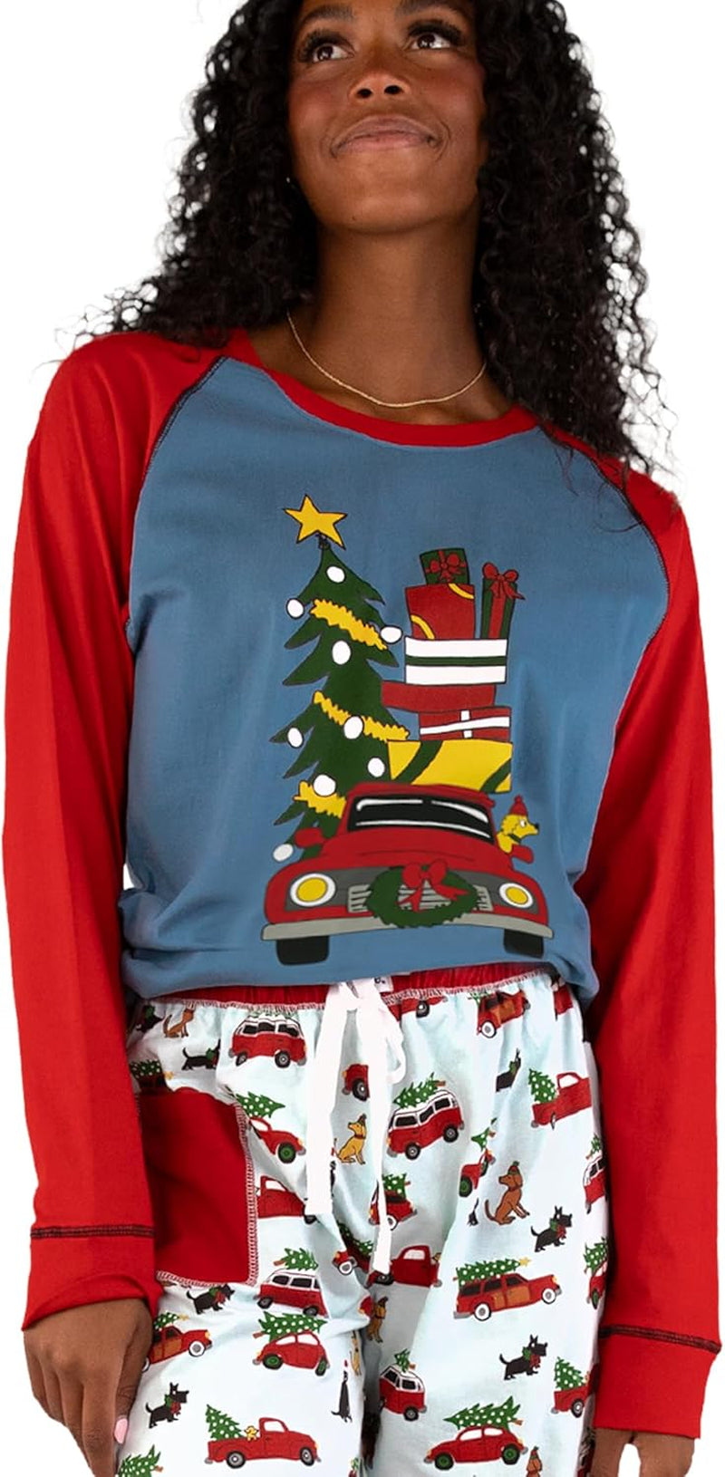 Women's  Pajamas: Stylish Long Sleeve Top and Coordinating Pajama Pants