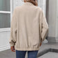 Pocket Cardigan Elegant Loose Women&