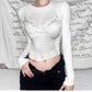 European And American Hot Girl Style Sexy 3D Printed Short Top Bottoming Shirt For Women